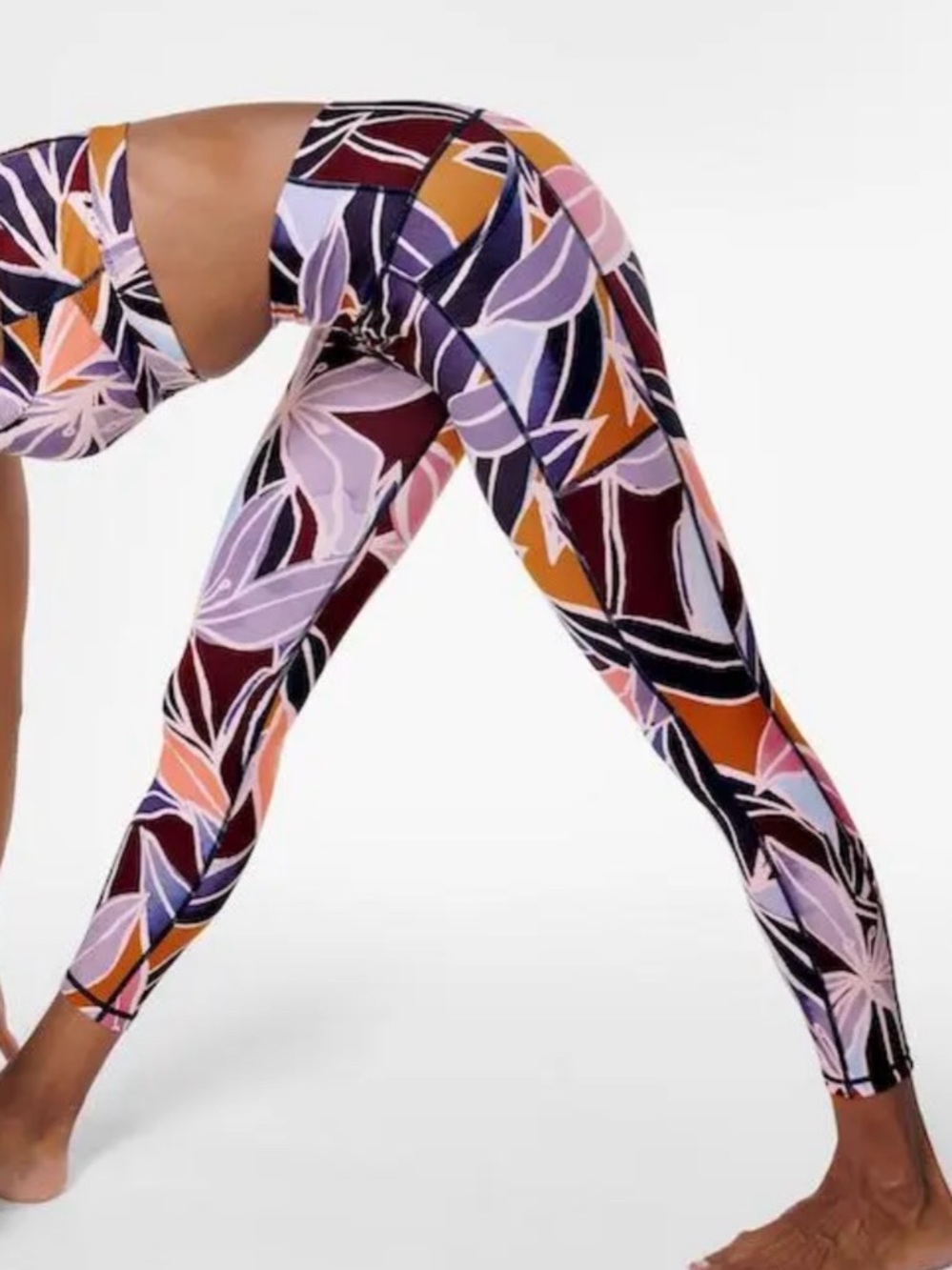 Sweaty Betty Super Sculpt High Rise Full Length Leggings in Pink Drift Womens S
